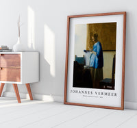 Johannes Vermeer - Woman Reading a Letter 1663