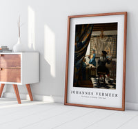 Johannes Vermeer - The Allegory of Painting 1666-1668