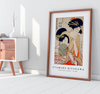 Utamaro kitagawa - Chojiya Hinazuru Hinamatsu 1753-1806