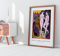 Ernst Ludwig Kirchner - Two Nudes in a Room 1914