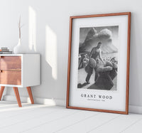 Grant Wood - Approaching Storm 1940