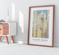 Claude Monet - Rouen Cathedral, West Façade, Sunlight 1894