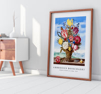 Ambrosius Bosschaert - Bouquet of Flowers on a Ledge 1619