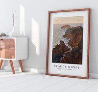 Claude Monet - Rocks at Belle-Isle, Port-Domois 1886