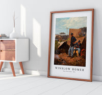 winslow homer - Home, Sweet Home-1863