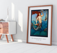 Sir Edward Burne-Jones - A Sea-Nymph (1881)