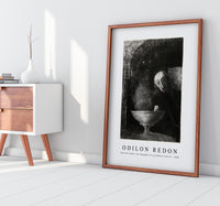 Odilon Redon - And the Seeker was Engaged in an Endless Search 1886