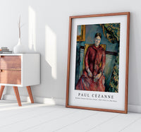 Paul Cezanne - Madame Cézanne (Hortense Fiquet, 1850–1922) in a Red Dress