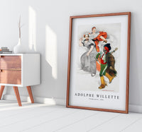 Adolphe Willette - Vintage poster 1894