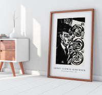 Ernst Ludwig Kirchner - Nervous People at Dinner 1916