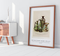 Sir Matthew Digby Wyatt - A group of earthenware vases by Mansard of Voisinlieu France 1820-1877