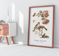 Johan Teyler - A Blue Tit and a Great Tit