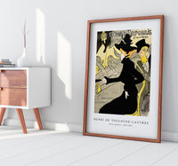 Henri De Toulouse–Lautrec - Divan Japonais 1892-1893