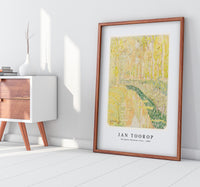 Jan Toorop - Navigates between trees (1980)