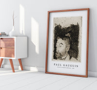 Paul Gauguin - Portrait of Stéphane Mallarmé 1890