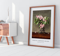 Martin Johnson Heade - Apple Blossoms (1873)