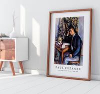 Paul Cezanne - Young Man and Skull (Jeune homme à la tête de mort) 1896-1898