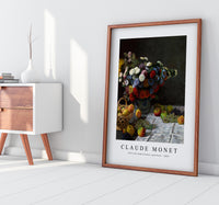 Claude Monet - Still Life with Flowers and Fruit 1869