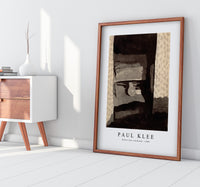 Paul Klee - Glance into a bedroom 1908