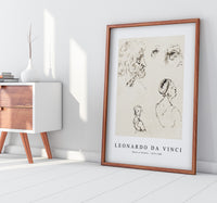 Leonardo Da Vinci - Sheet of Studies 1470-1480