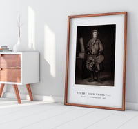 Robert John Thornton - Carl Linnaeus in Lapland Dress from The Temple of Flora (1807)