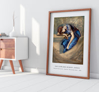 Sir Edward Burne Jones - The Briar Rose Series - Study for 'The Garden Court' (1892)