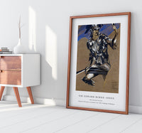 Sir Edward Burne Jones - The Perseus Series - Study of Perseus in Armour for The Finding of Medusa painting in high resolution by Sir Edward Burne–Jones