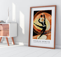 Charles demuth - In Vaudeville Acrobatic Male Dancer with Top Hat-1920