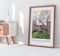 Camille Pissarro - The Bell Tower of Bazincourt 1885