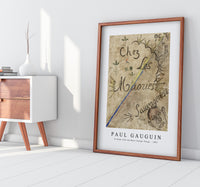 Paul gauguin - Chez les Maories Sauvageries (At Home with the Maori Savage Things) (1893)