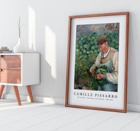 Camille Pissarro - The Gardener - Old Peasant with Cabbage 1883-1895