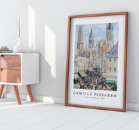 Camille Pissarro - Grocery Street, Rouen 1898