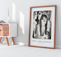 Ernst Ludwig Kirchner - Portrait of a Girl 1921