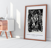 Ernst Ludwig Kirchner - Girl Dreaming 1918