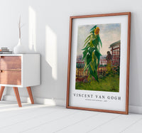 Vincent Van Gogh - Allotment with Sunflower (1887)