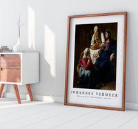 Johannes Vermeer - Christ in the House of Martha and Mary 1654-1656