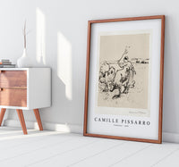 Camille Pissarro - Cowherder 1899