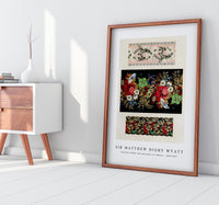 Sir Matthew Digby Wyatt - Coventry ribbon and specimens of ribbons 1820-1877