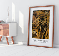 Paul gauguin - Tahitian Idol–the Goddess Hina 1894-1895