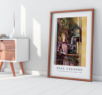 Paul Cezanne - Girl with Birdcage (Jeune fille à la volière) 1888