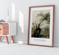 David Roberts - The holy tree of Metereah-1796-1864