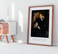 Jacques Emile Blanche - Portrait of Madame Emile Blanche (1890)