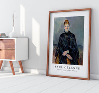 Paul Cezanne - Portrait de Madame Cézanne 1888-1890