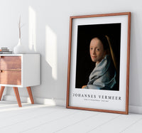 Johannes Vermeer - Study of a Young Woman  1665-1667