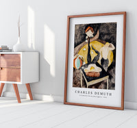 Charles demuth - In Vaudeville Two Acrobat-Jugglers-1916