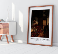 Johannes Vermeeer - A Maid Asleep 1656-1657