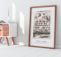 Paul Nash - Design for Urne Buriall–Funeral Pyre (1932)