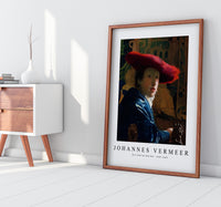 Johannes Vermeer - Girl with the Red Hat 1665-1666