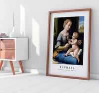 Raphael-The Madonna of the Pinks 1506-1507