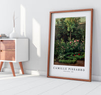 Camille Pissarro - A Rose Garden 1862